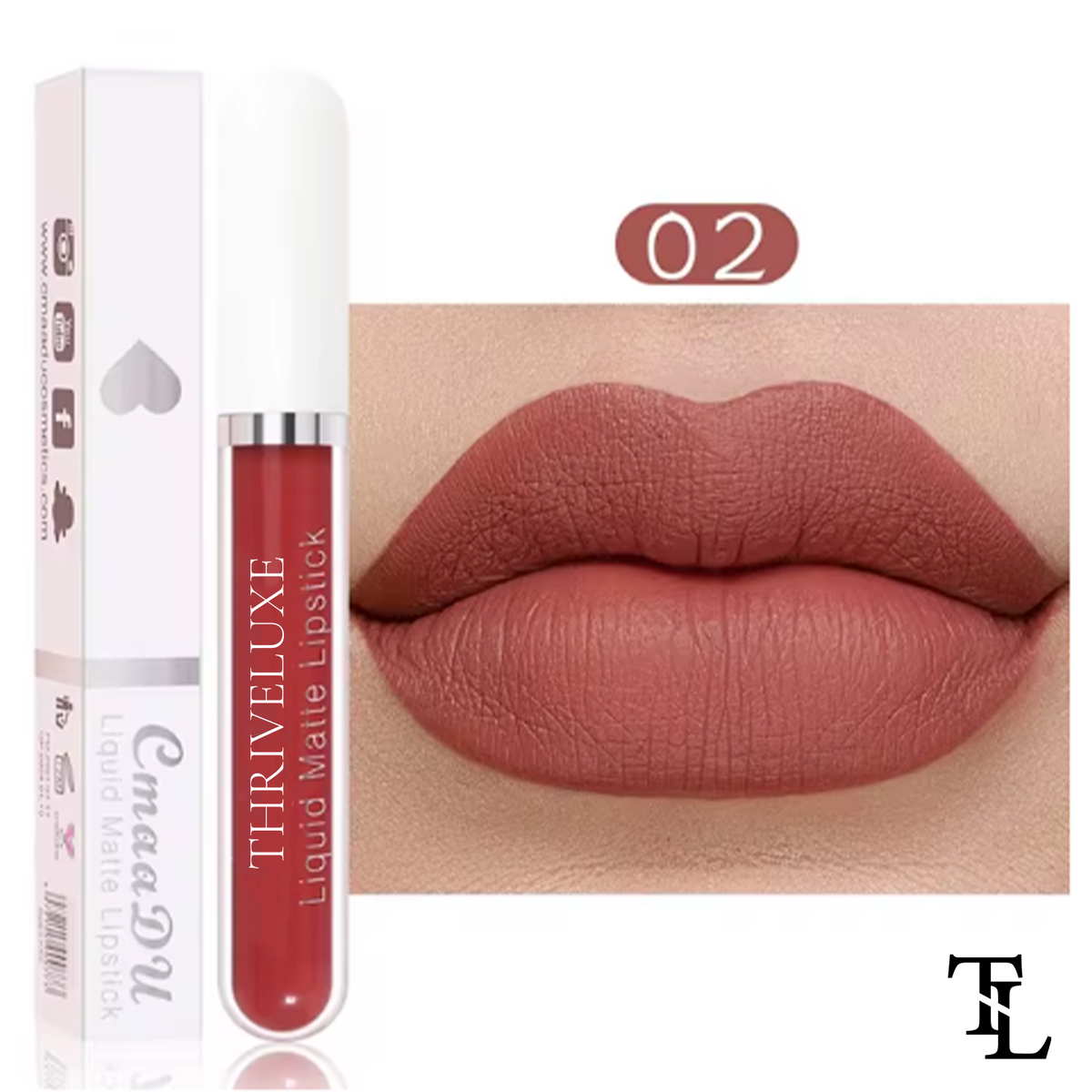 ThriveLuxe™ Red Lip Gloss