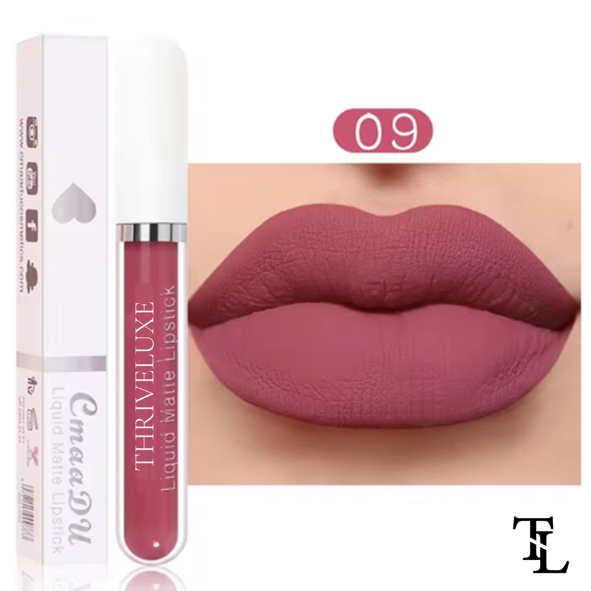 ThriveLuxe™ Red Lip Gloss