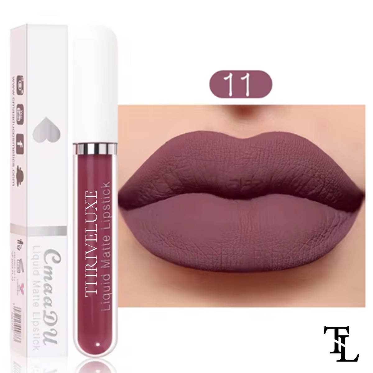 ThriveLuxe™ Red Lip Gloss