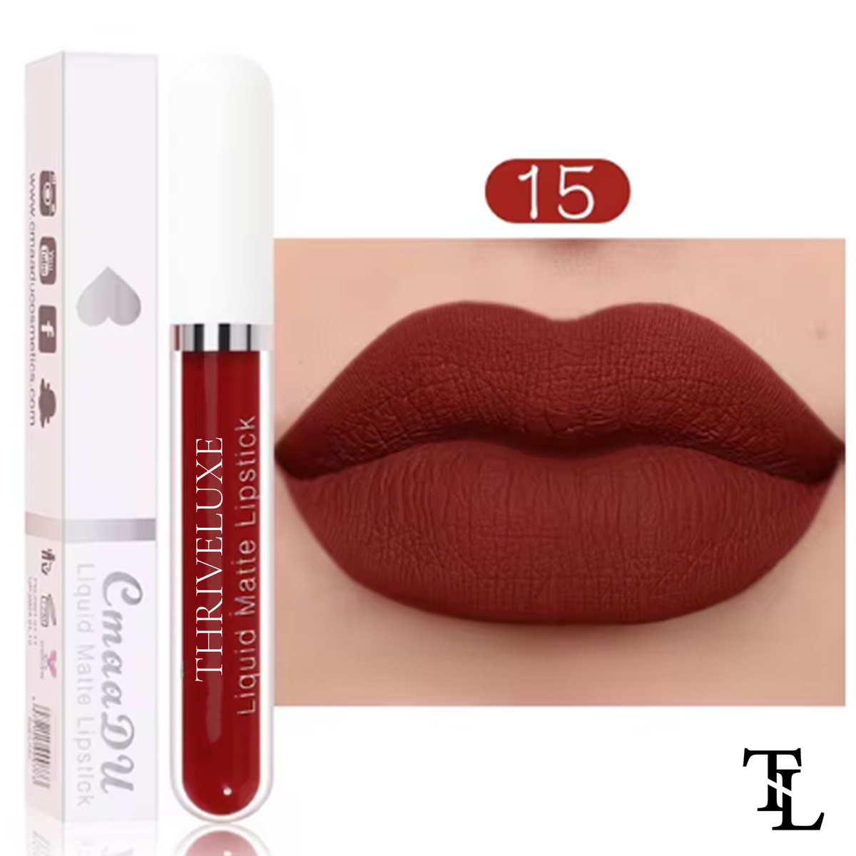 ThriveLuxe™ Red Lip Gloss