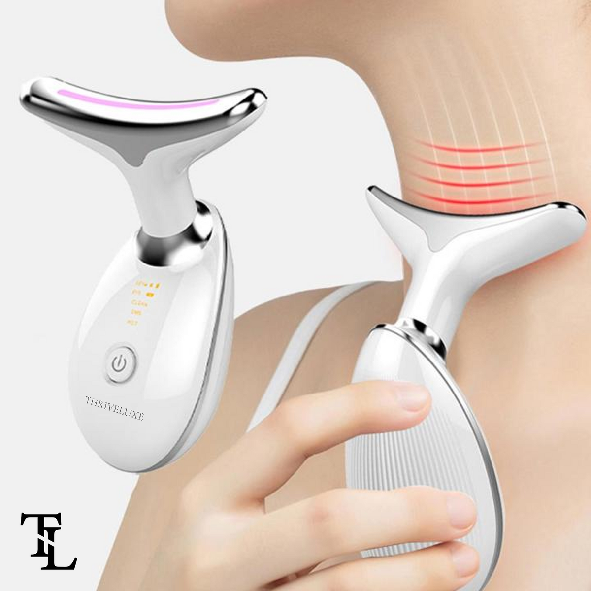 ThriveLuxe™ EMS Neck Face Lifting Massager Device